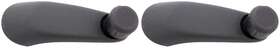 Help By Dorman 037495828246 2x Window Crank Handle 82824 Oe Replacement Boxed Dark Gray