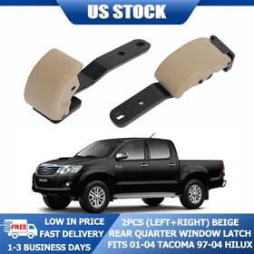 62910-35030-b0 Hewworth 62910-35032 Rear Quarter Window Latch L R 2pcs Beige For Tacoma 2001-2004 Us