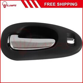 12296108 Hilamps For Chrysler 300m Lhs Door Handle Black And Chrome Inside Interior Front Left
