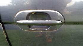 129-51176al Honda Driver Door Handle Exterior Rear Body Color Fits 99-04 Odyssey 207972