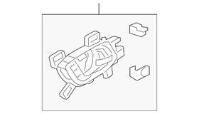 72120-tr3-a01zd Honda Genuine Handle Inside