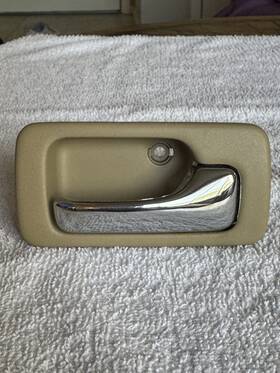 72620-sm4-003zf Honda 90 91 92 93 Accord Inside Door Handle Right Rear Interior Opener Beige Oem