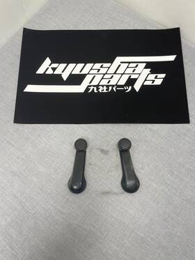 75330-sc7-000zv Honda Window Roller Crank Lever Eg Ek Civic 92-95 96-00 Oem Used Pair Black