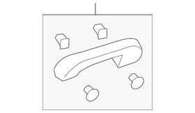 83240-t20-a01za Honda Genuine Grip Handle