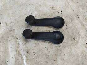 Honda 850011117981 88-91 Civic Crx Dx Ex Si Eg6 B16 D16 Ek Pair Window Crank Handle Black