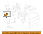 72660s0ka03zc Honda Door 99-03 Left Handle Tl-interior Oem Acura