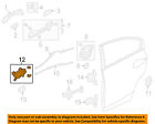 72120tr3a11zb Honda Handle Civic-interior Oem Door 12-15