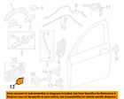 72121t2aa01za Honda Lock Door-handle Hardware-rear Oem Accord Cap