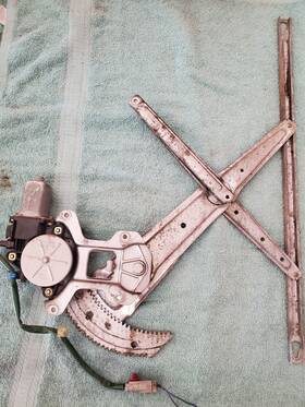 72211-s10-j01 Honda Oem 97-01 Crv Right Front Passenger Window Regulator Power Motor Cr-v