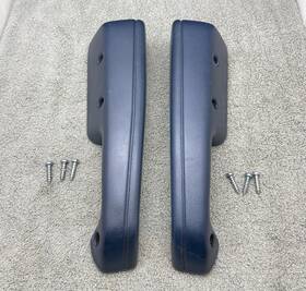 S2-726 Honda 1984 1985 1986 1987 Civic Sedan Interior Door Handle Pulls/arm Rests-blue
