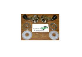 Eb-8j00003-vckt Hugger Performance 60-64 Chevelle Impala Bel Air Vent Window Crank Handle Washer Spring Clip Black