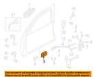 826202c500lk Hyundai 07-08 Handle Door Tiburon-interior Oem