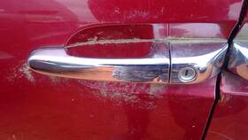 129-50507l Hyundai Driver Door Handle Exterior Assembly Chrome Fits 06-12 14 Sedona 238446