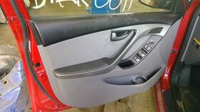 204.hy1r15 Hyundai Elantra 2015 Driver Front Door Interior Trim Panel 2256966