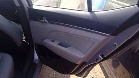 205.hy1s17 Hyundai Elantra 2017 Passenger Rear Door Interior Trim Panel 2513003