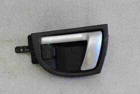 229.hy1408 Hyundai 2007 2008 2009 Santa Fe Left Rear Interior Door Handle Black Trim Wk