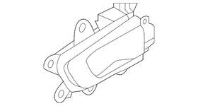 83620-l1010-yth Hyundai Genuine Interior Door Handle