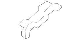 85332-3k001 Hyundai Genuine Assist Strap Front Bracket
