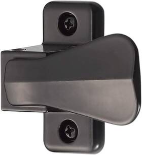 Ideal Security 056947100280 Inside Latch For Storm And Screen Doors Black