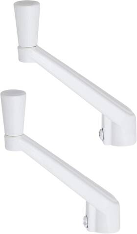 Sk-925 Ideal Security Window Crank Handle 11/32 Inch Spline 2-pack 2 Pack White