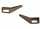 Idh00048lr Aftermarket Replacement Tan Inside Interior Inner Door Handle Pair Set