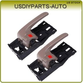 Us817712d01 Interior Front Rear Passenger Side Pair Set Door Handles For Toyota Tundra 04-06