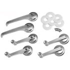 Interior Kit-dh-4s Handle Kit Satin Conv Coupe Mustang 65-1967