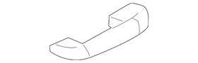 C2d14387pvj Jaguar Genuine Interior Grab Bar
