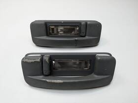 1104693 Jeep 2005 - 2007 Oem Grand Cherokee Interior Upper Roof Grab Bar Handle Set Of 2