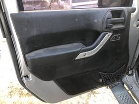 204.am8114 Jeep 2011-2016 Wrangler Front Interior Door Trim Panel Left Driver Full 903395