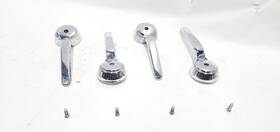 229.am8489 Jeep 1989 Grand Wagoneer Oem Set Of 4 Door Handles With Hardware