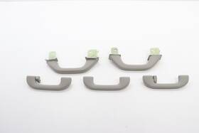 6qb10sd4aa Jeep 2022 - 2025 Wagoneer Roof Headliner Grab Bar Handle Set Of 5 Oem Gray Gld7 6qb10sd4aa Jeep 2022 - 2025 Wagoneer Roof Headliner Grab Bar Handle Set Of 5 Oem Gray Gld7
