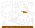 5c7837113hznx Jetta-interior Left Volkswagen Vw Door Handle Oem 11-12