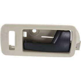 Karparts360 197238344720 For 2005-2014 Ford Mustang Interior Door Handle Passenger Beige Bezel