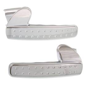 Karparts360 197951542526 For Freightliner Cascadia 2008-2012 Interior Door Handle Pair Front All Chrome