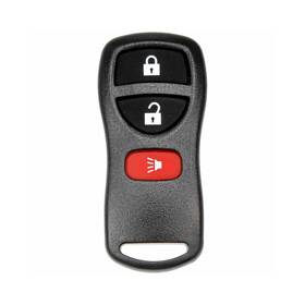Alx-pau-mm-13633-cl360a51 Karparts360 For Nissan Murano 2003-2005 Keyless Remote Case Plastic Black 3 Buttons