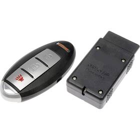 Alx-pau-mm-99368-cl360a50 Karparts360 For Nissan Pathfinder 2013-2015 Keyless Remote With Batteries Black Color