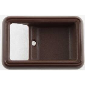Karparts360 Clx-m0-usa-n462702-cl360a70 For Nissan 720 Door Handle Trim 1980-1986 Driver Or Passenger Side Front Brown