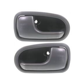Plx-m0-usa-repm462120-cl360a2 Karparts360 For Mazda Protege 1995-2003 Interior Door Handle Driver And Passenger Side Pair