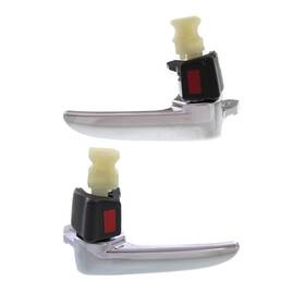 Plx-m0-usa-repm462384-cl360a2 Karparts360 For Mazda 3 2004-2009 Interior Door Handle Driver And Passenger Side Pair Front