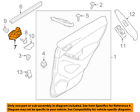Kd5359330c Mazda Oem Door Handle Assembly Left