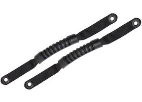 Fb55151 Kentrol/fishbone Offroad For 07-18 Wrangler Black Grab Handles A-pillar And Sound Bar