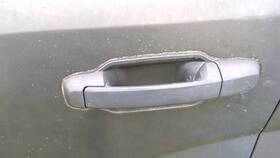 129-51827bl Kia Driver Door Handle Exterior Assembly Rear Fits 03-09 Sorento 240914