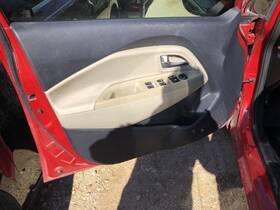 204.ki1a13 Kia 2012-2017 Rio Front Interior Door Trim Panel Left Driver Black Tan 830674
