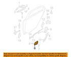 826202f020 Kia Handle 07-09 Oem Door Spectra-interior