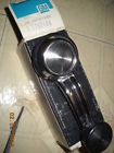 7752485 Knob 65- Black Cutlass Nos Handle Chrome Window Firebird Corvette Camaro