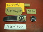 3962694 Knob Interior Handle Oem Stingray 68-77 Lock Door 1977 L82 Corvette Passenger
