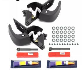 Rocket0460 Kojem For 07-14 2013 Chevrolet Silverado Inside Door Handle Repair Kit Left Right Pair