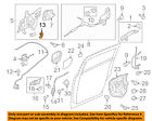 L20672315 Mazda Oem Rear Sliding Clip Right