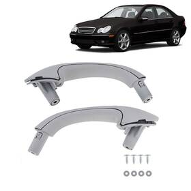 Law55920 Labwork Front Left Right Side Door Handle For Mercedes Benz W203 2003-2007 Gray